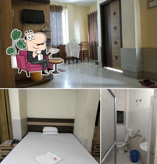 The interior of Hotel Dilip