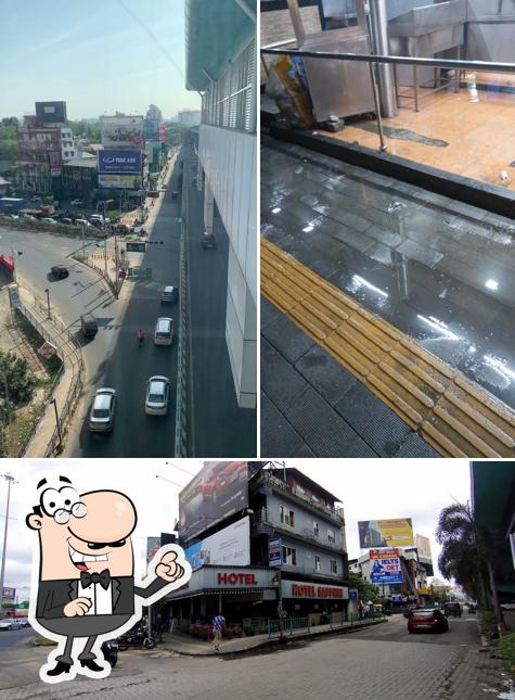 The exterior of Hotel Sapphire