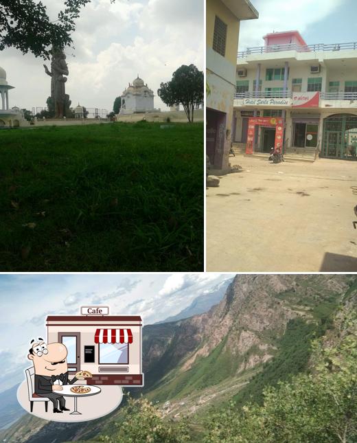 Check out how Hotel Sarla Paradise and Restaurant & Bar looks outside