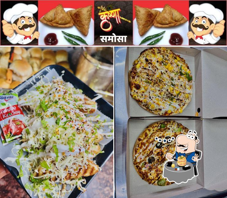 Meals at Krushna snack's, Shrigonda