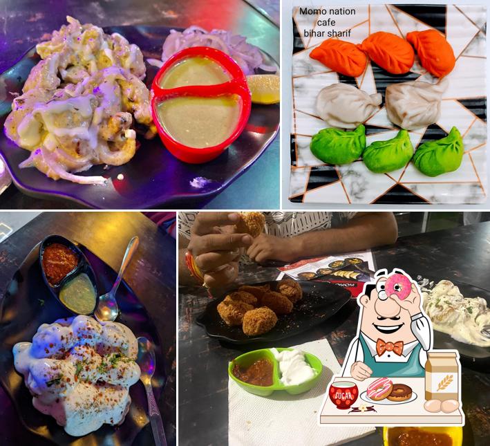 MOMO NATION CAFE & FOOD BANK CLOUD KITCHEN serves a number of desserts