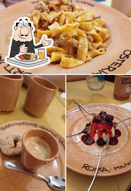 Platti al Osteria Da Fortunata - Milano