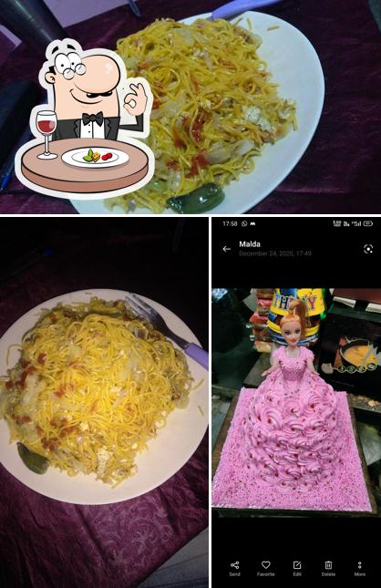 Food at Radha Krishna Bakery