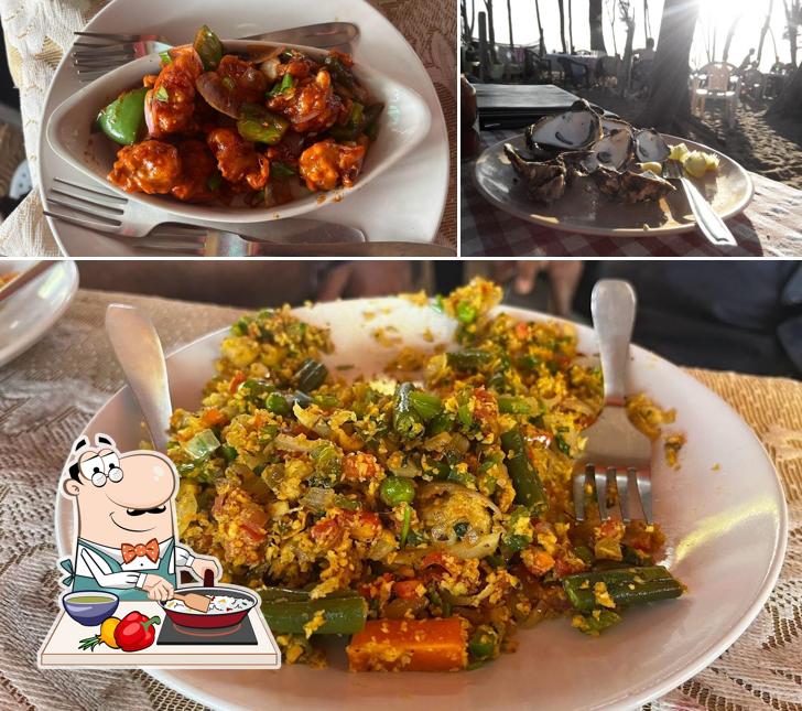 Paella at Santosh's Shack