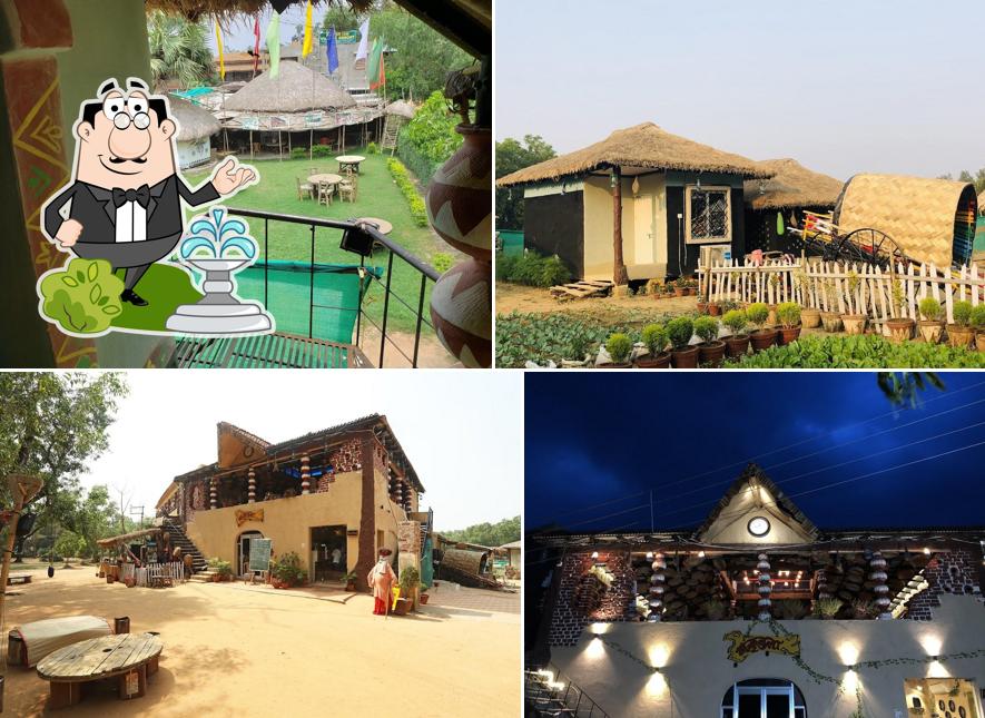 The exterior of Shakuntala Village Resort