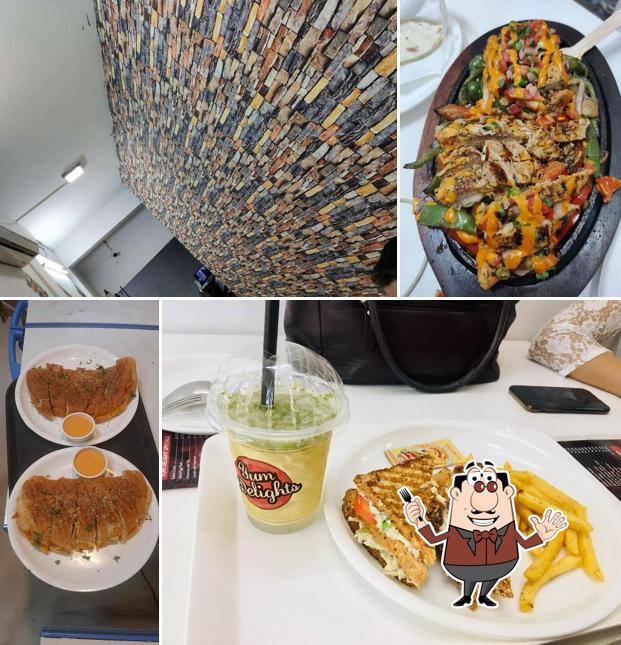 Food at Yum Delights