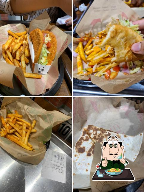 Food at Taco Bell