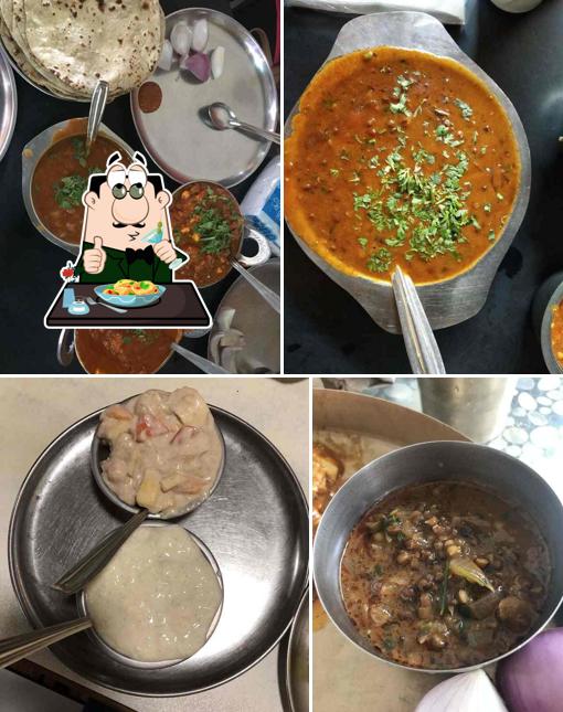 Food at Crystal Restaurant Chowpatty