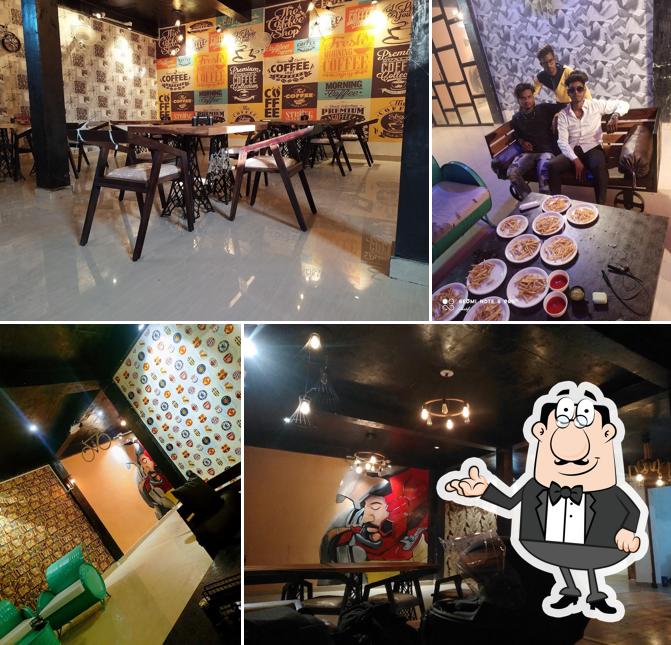 The interior of As Cafe