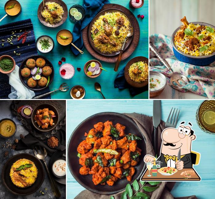 Food at Biryani Blues