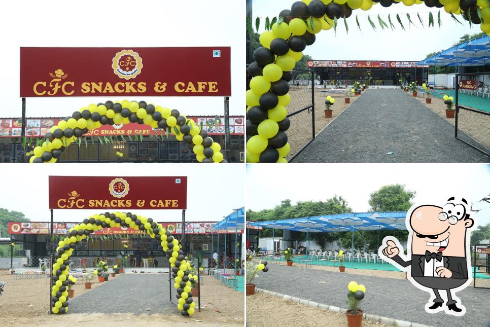 Check out how CFC Snacks & Cafe Uvarsad looks outside