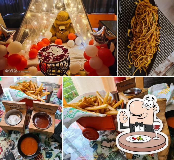 Food at Hugs and mugs cafe and restra