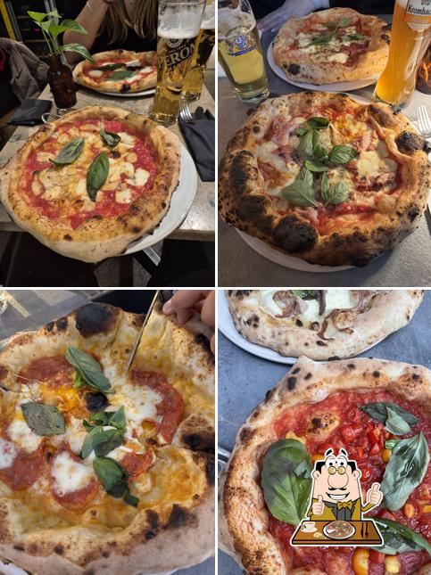 Choisissez de nombreux types de pizzas