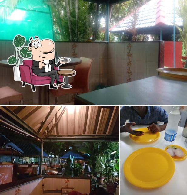 The interior of Chillies Restaurant