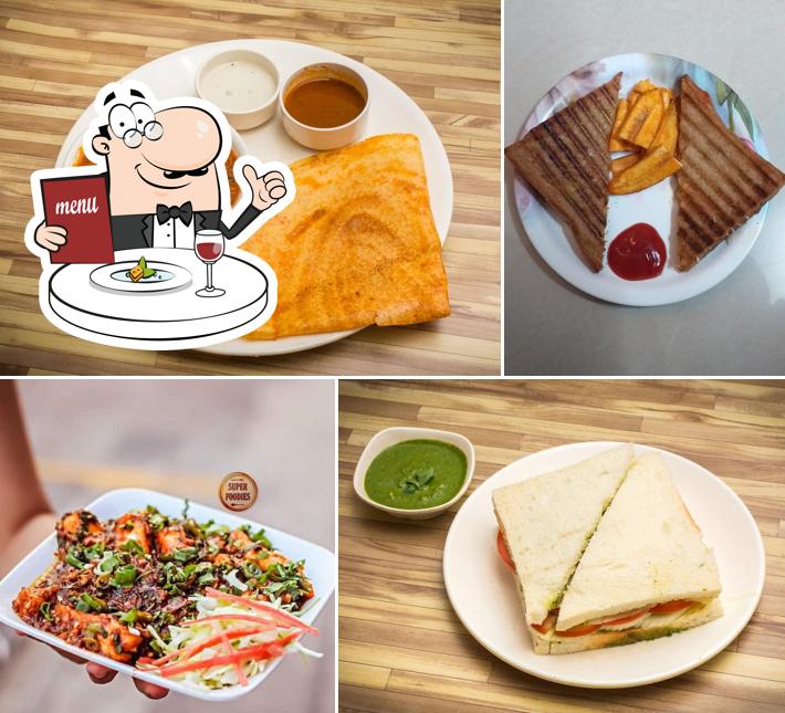 Food at Mahesh Pavbhaji