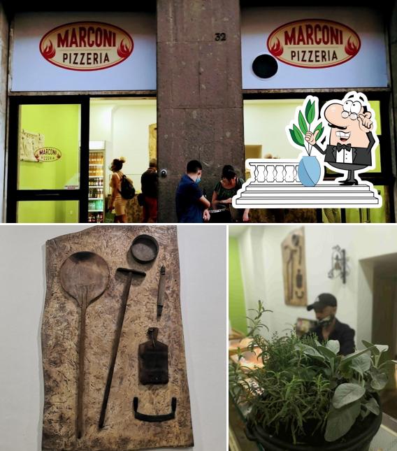 Gli esterni di Gusto Nazionale Pizzeria Marconi