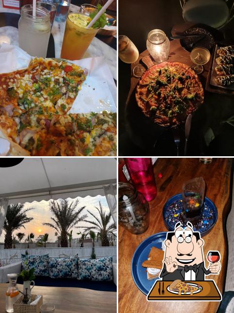 Pick different types of pizza