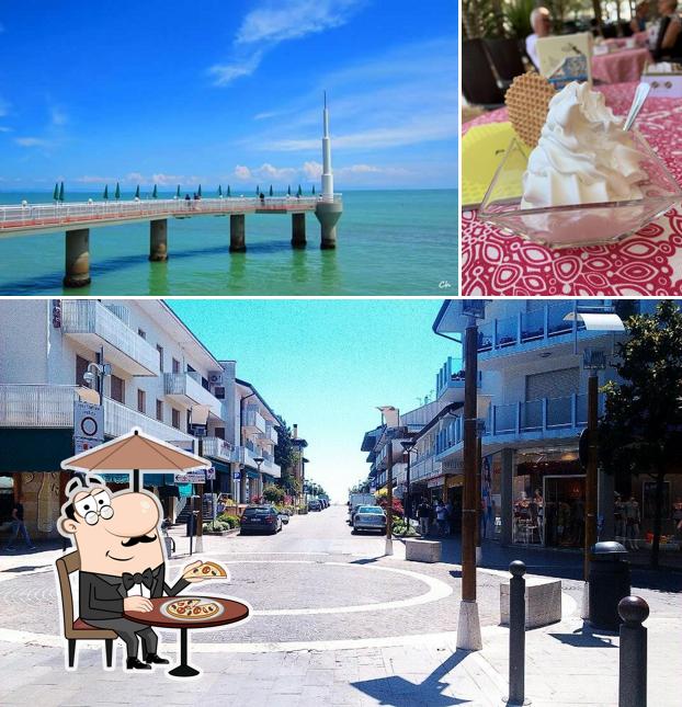 Bar Plaza Lignano si caratterizza per la esterno e dolce