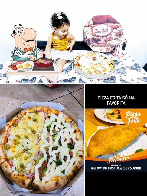 Omeletes em Favoritta pizzaria