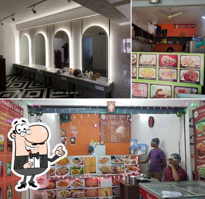 The interior of Foodie's Zone