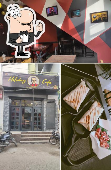 See this pic of Holiday cafe