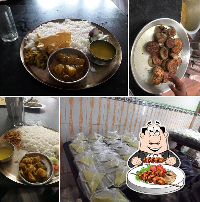 Meals at Jharna Hotel