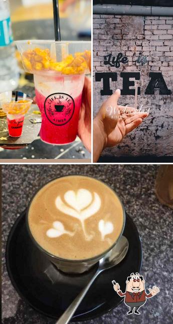 Among various things one can find food and beverage at Life is tea