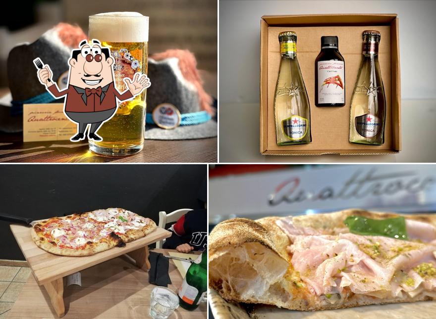 Platti al Pizzeria Focacceria Quattrocento