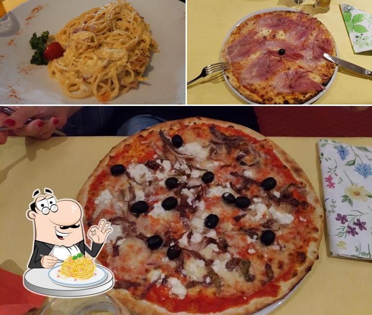 Spaghetti alla carbonara al Ristorante Erika