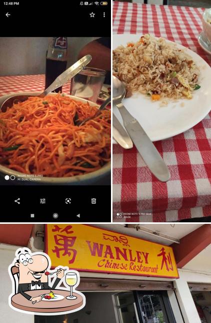 Food at Wanley Restaurant