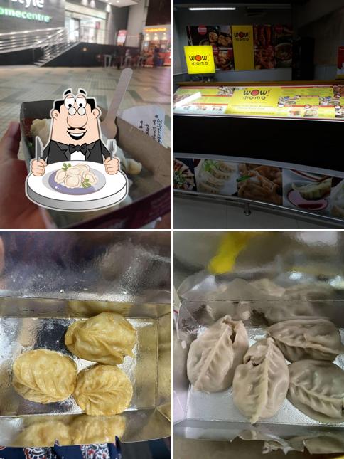 Dumplings at Wow! Momo