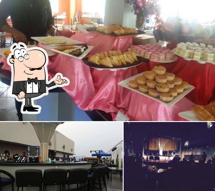 The interior of Smoke Shack Radisson Kolkata