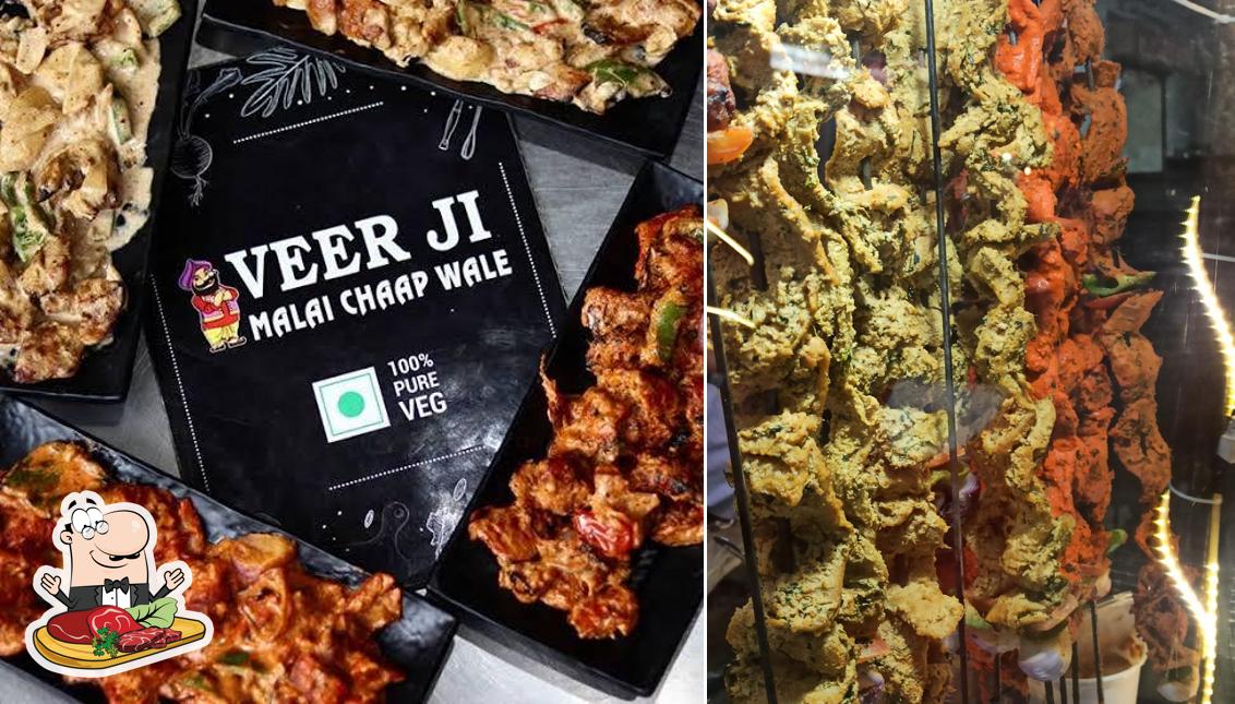 Veer Ji Malai Chaap Wale serves meat dishes