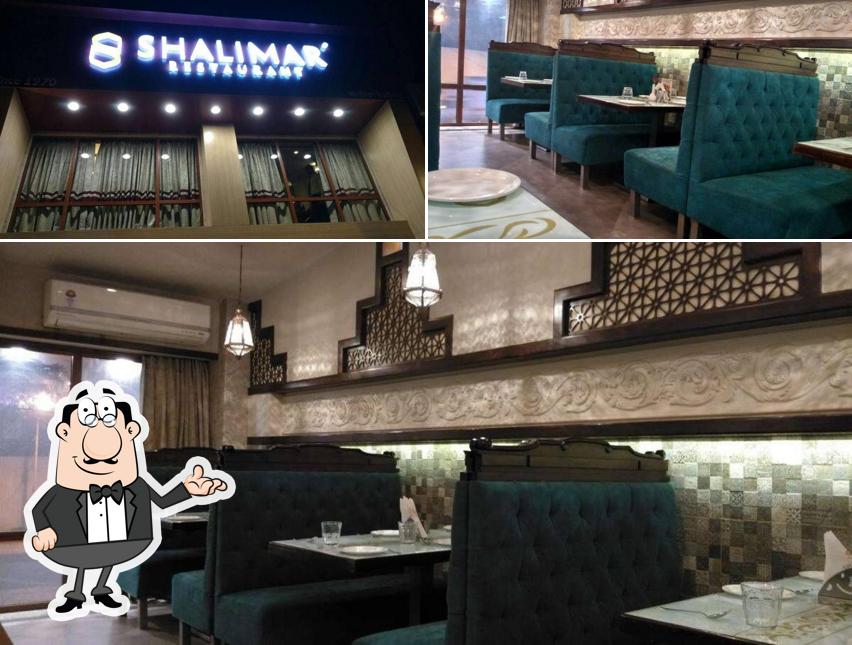 The interior of Shalimar Restaurant