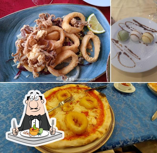 Cibo al Ristorante Pizzeria Isola D'oro