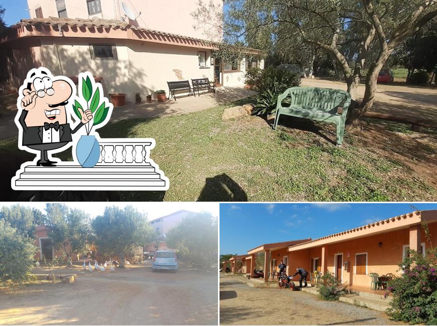 L'area esterna è una caratteristica importante di Agriturismo Marongiu