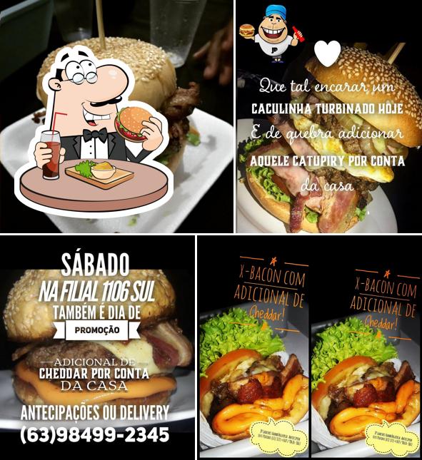 Delicie-se com um hambúrguer no JP Lanches - Hamburgueria 104 sul