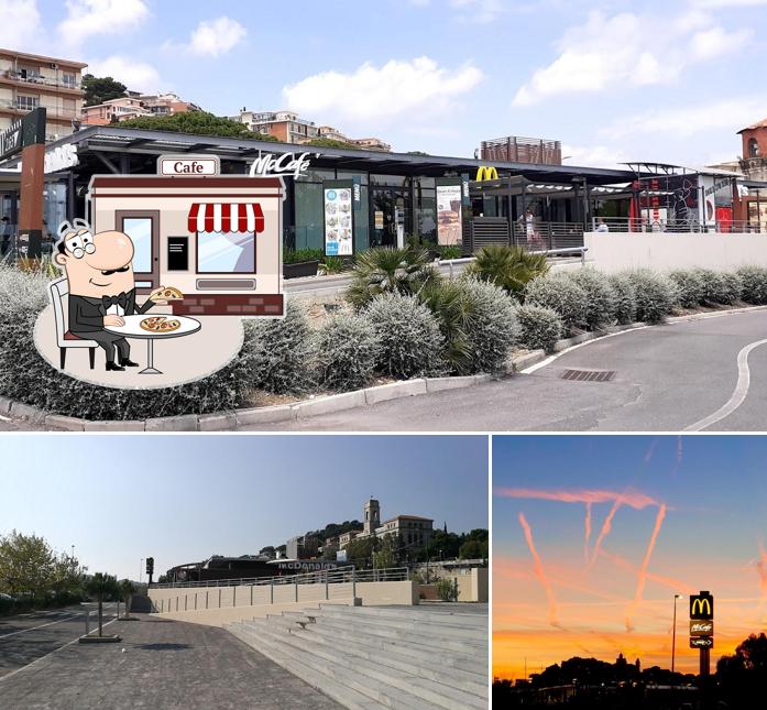 Goditi la vista dagli esterni di McDonald's Imperia Drive