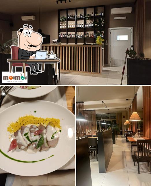 Gli interni di Moi Moi - Sapori di fine Terra