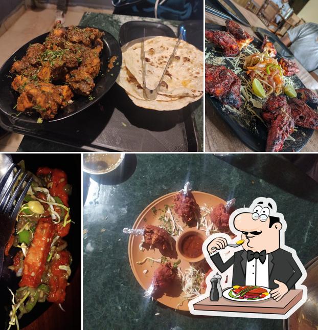 Food at Moonlight Restaurant