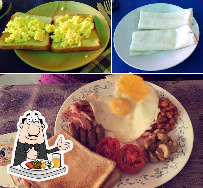 Food at Babutes On Top Bar & Restaurant