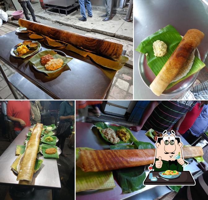 Food at RK Dosa Camp - Karuppaiah Tiffin Center
