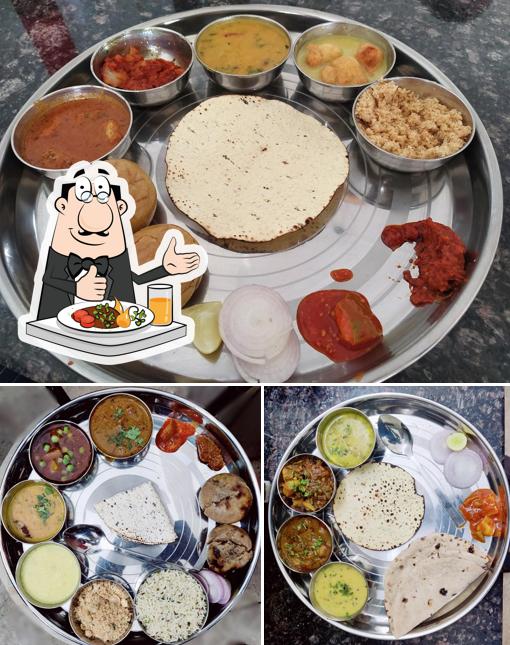 Food at Rajasthani Restaurant
