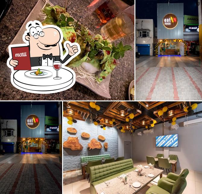 The restaurant's food and interior
