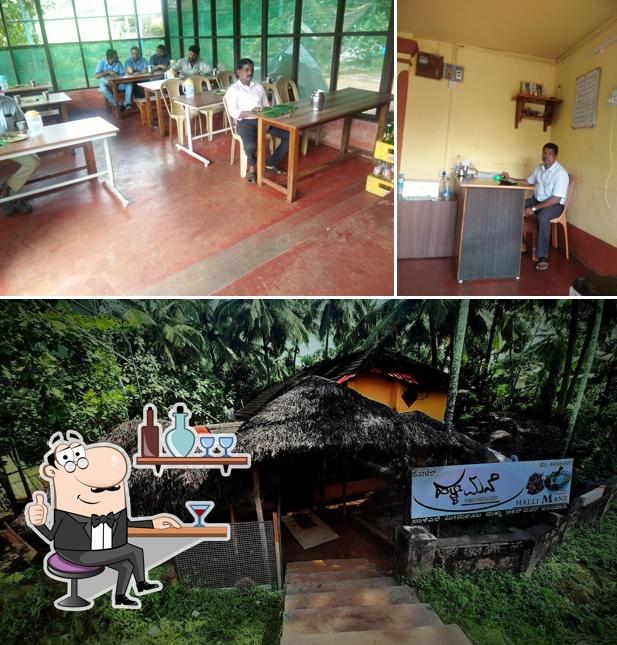 The restaurant's interior and exterior