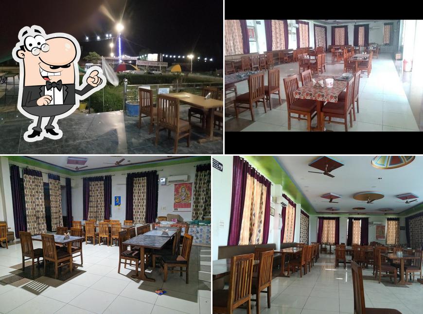 The interior of Lakshyadeep Dhaba