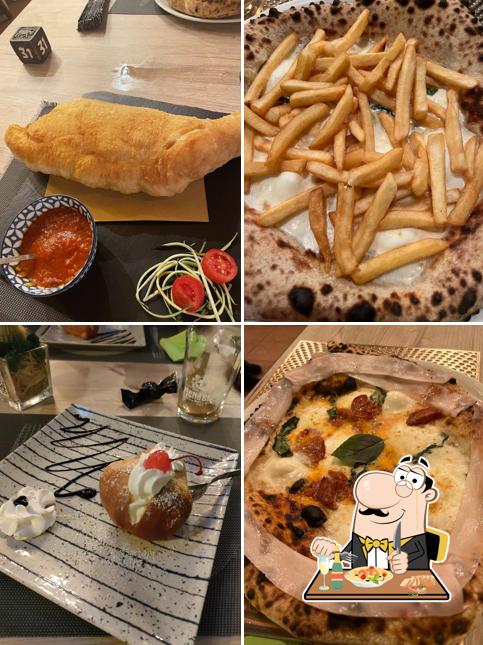 Panzerotti al Pizzeria La Pista