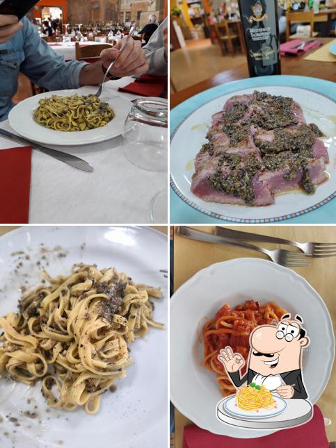 Spaghetti alla carbonara al Ristorante Da Massimo