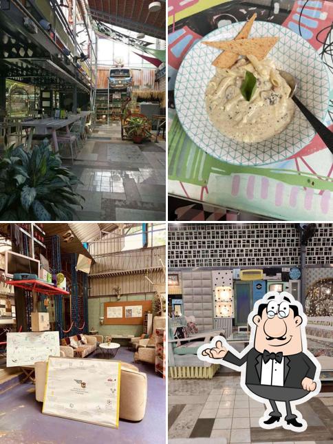 The interior of The Circus Canteen