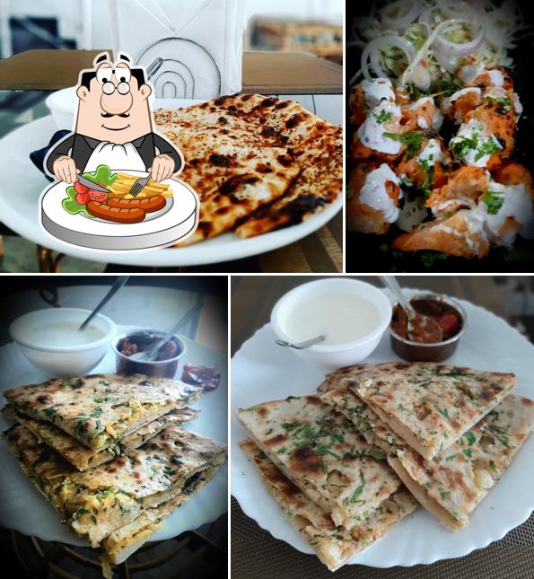 Food at Salt & Pepper Restaurant and Roof top cafe